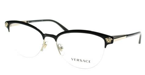 lentes de aumento versace|clear versace glasses on face.